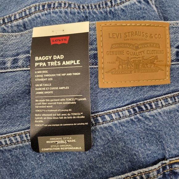 Levi's baggy dad jeans womens plus size nwt 24 - Picture 4 of 9